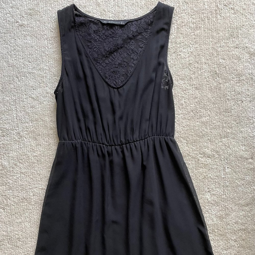 Zara Black Dress | Size L
